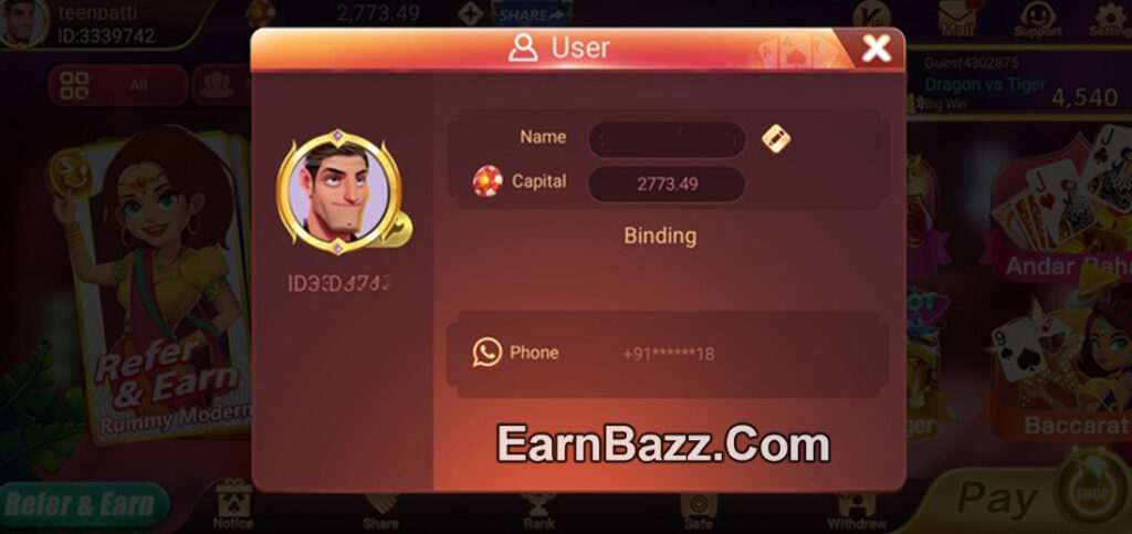 How To Create Account IN Rummy Modern App